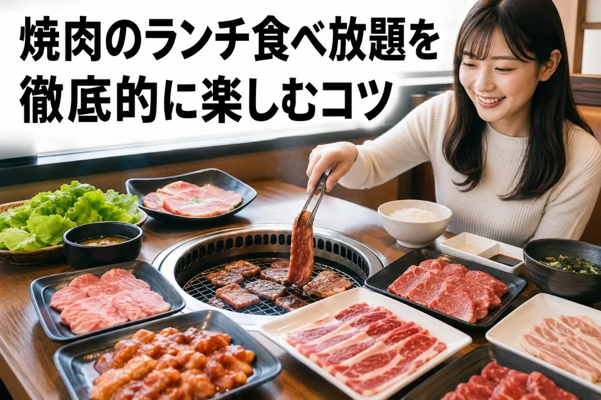 焼肉のランチ食べ放題を徹底的に楽しむコツ